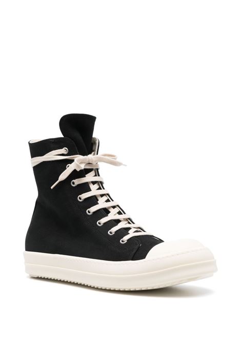 Black high-top sneakers Rick Owens Drkshdw - men RICK OWENS DRKSHDW | DU01E3800CVS911